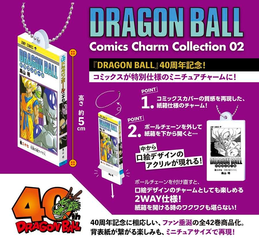DRAGON BALL COMICS CHARM COLLECTION 02