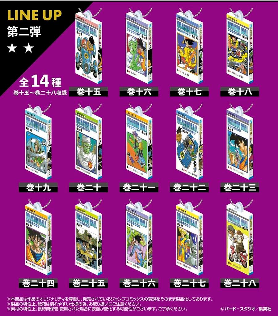 DRAGON BALL COMICS CHARM COLLECTION 02
