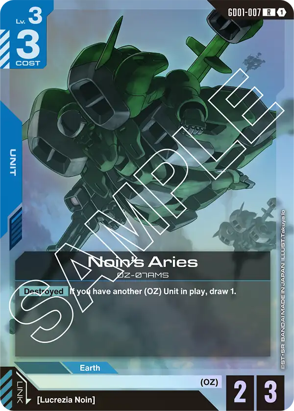 GD01-007 R Noin's Aries