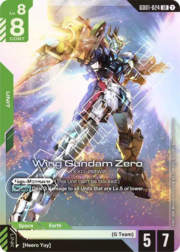 GD01-024 LR Wing Gundam Zero