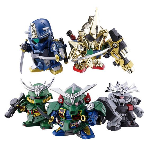 SD GUNDAM BB SENSHI VS THE YAMI GUNDAN SET 2
