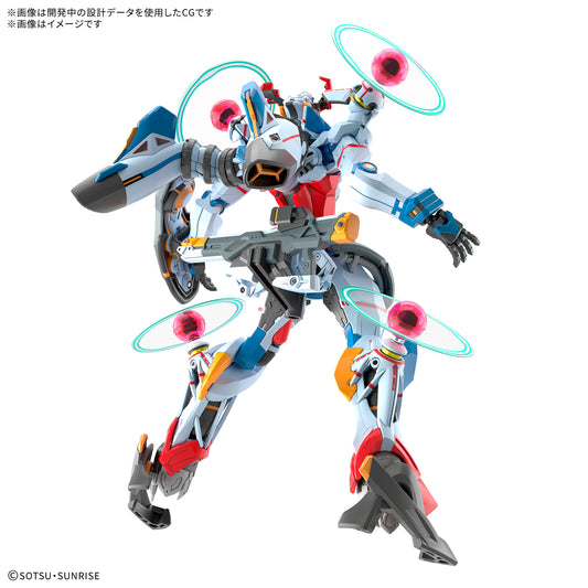 GQ HG 1/144 GQuuuuuuX(Endymion Unit Awakened)