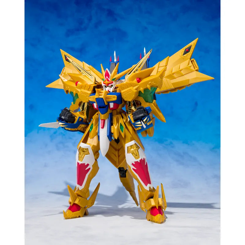 GANSO SD GUNDAM WORLD GOLD GOD SUPERIOR KAISER/SOLAR GOD GOD KAISER compatible set