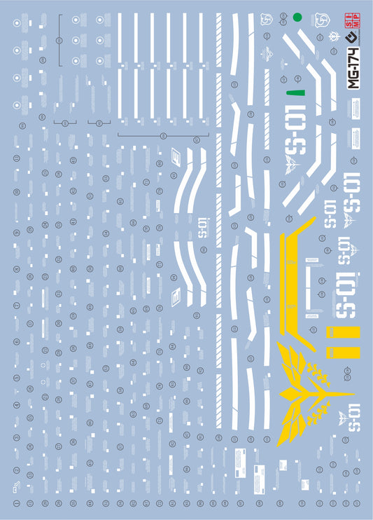 EVO MG Sazabi Ver. Ka UV Water Decal