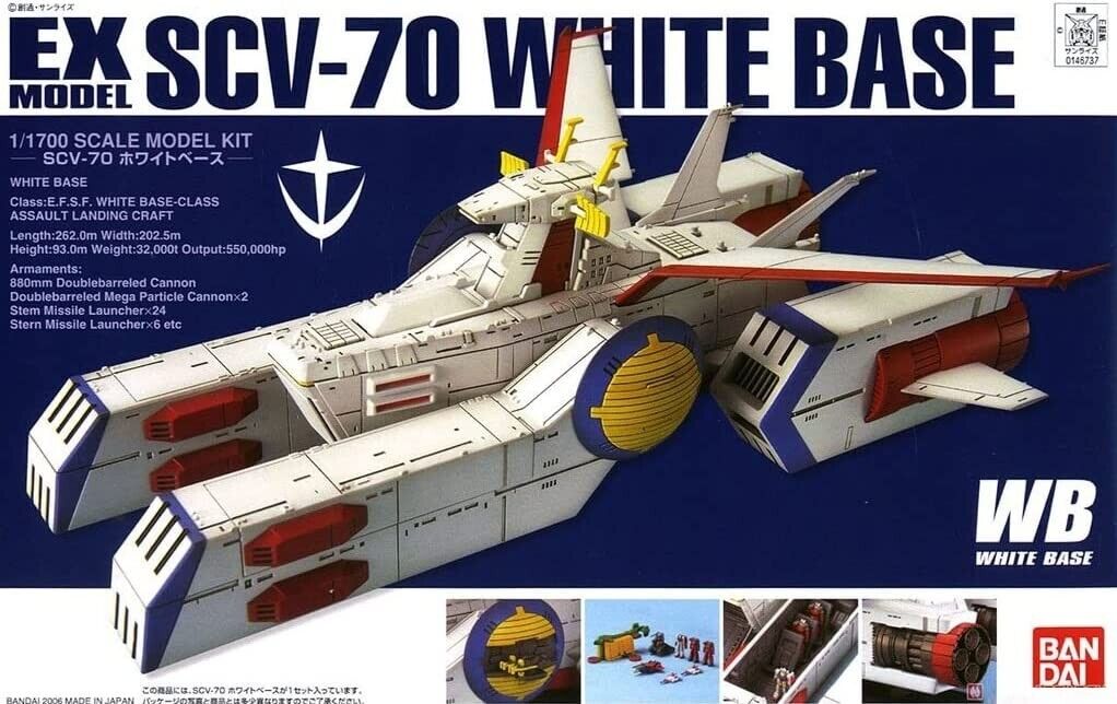 EX MODEL SCV-70 WHITE BASE