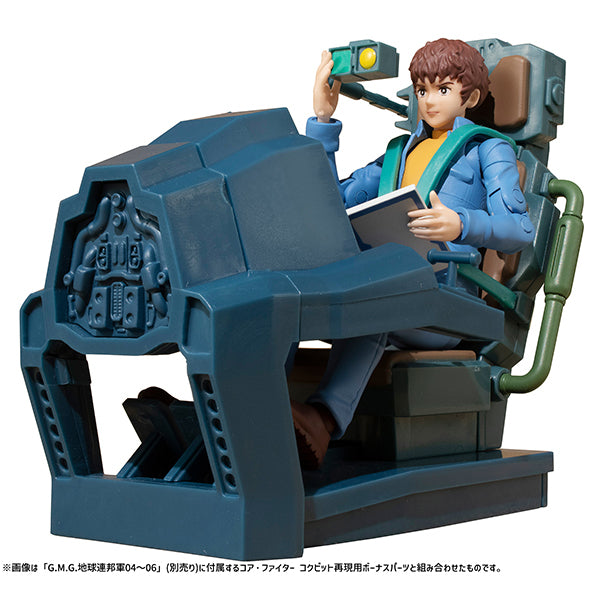 G.M.G. MOBILE SUIT GUNDAM Earth Federation 07 Amuro Ray & Frau Bow