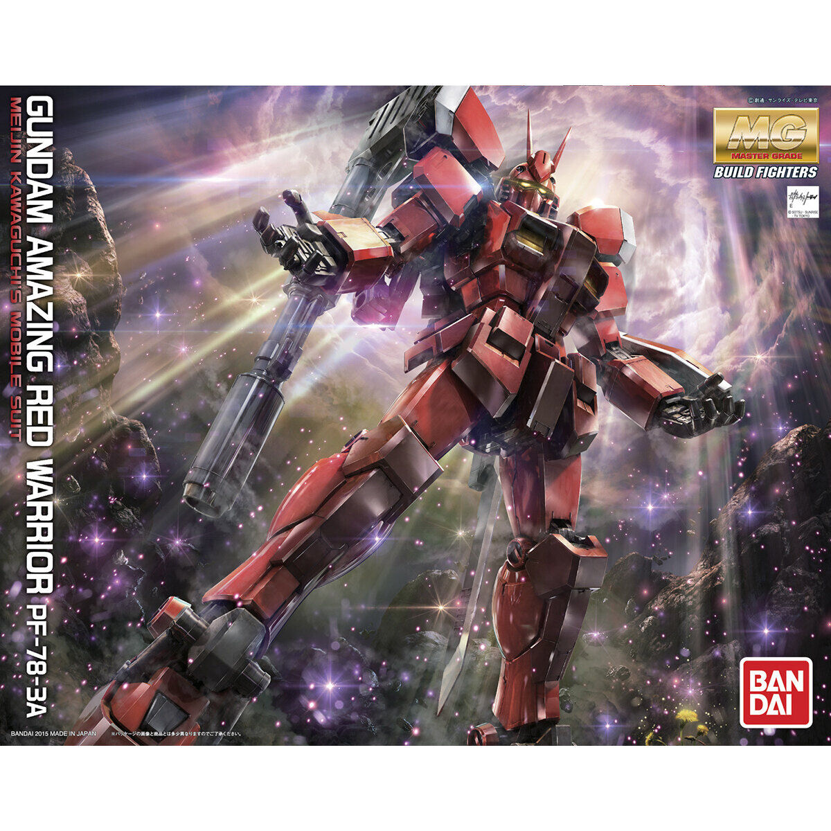 MG 1/100 PF-78-3A AMAZING RED WARRIOR