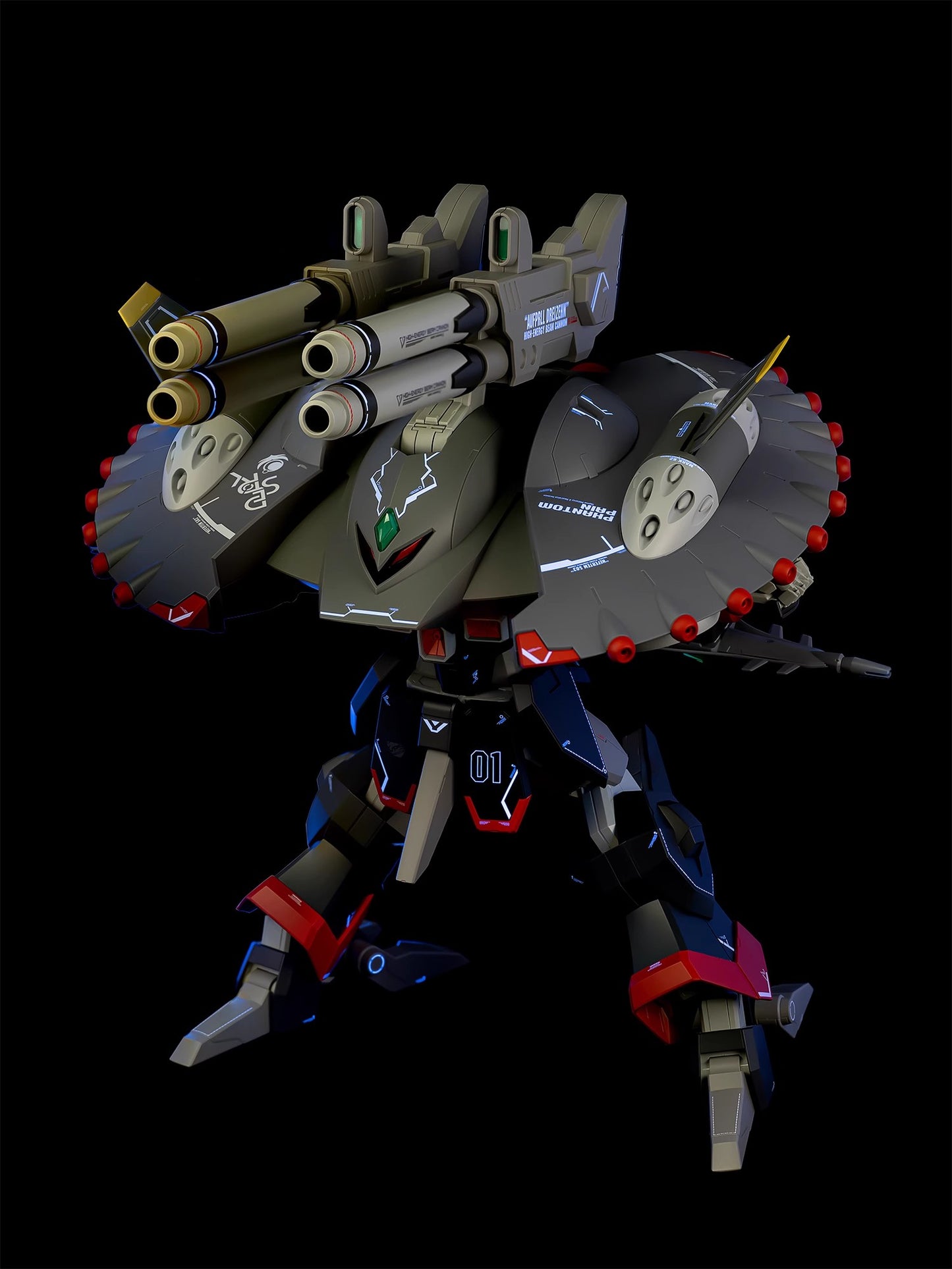 EVO HG Destroy Gundam UV Water Decal