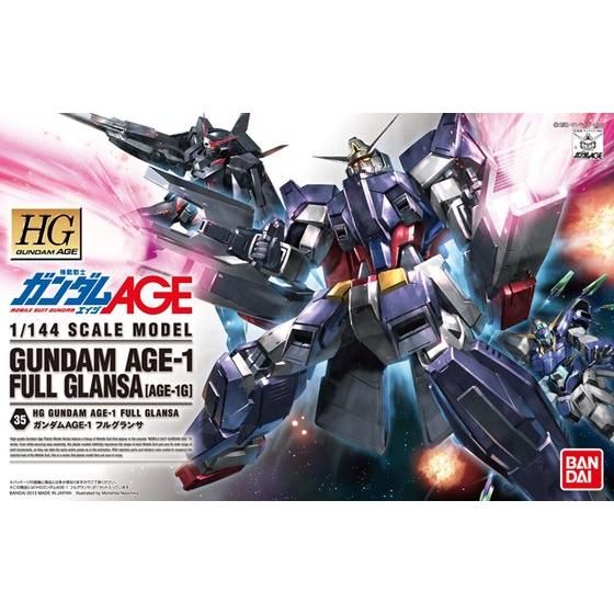 HG 1/144 GUNDAM AGE-1 FULL GLANSA