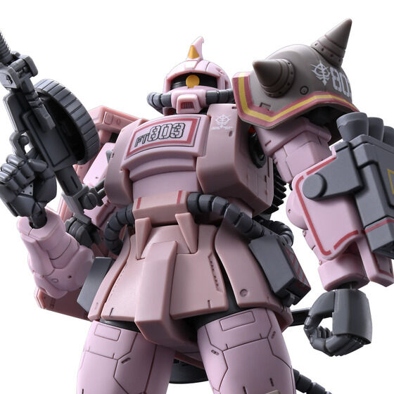 HG 1/144 ZAKU DESERT TYPE PINK PANTHER FORCES