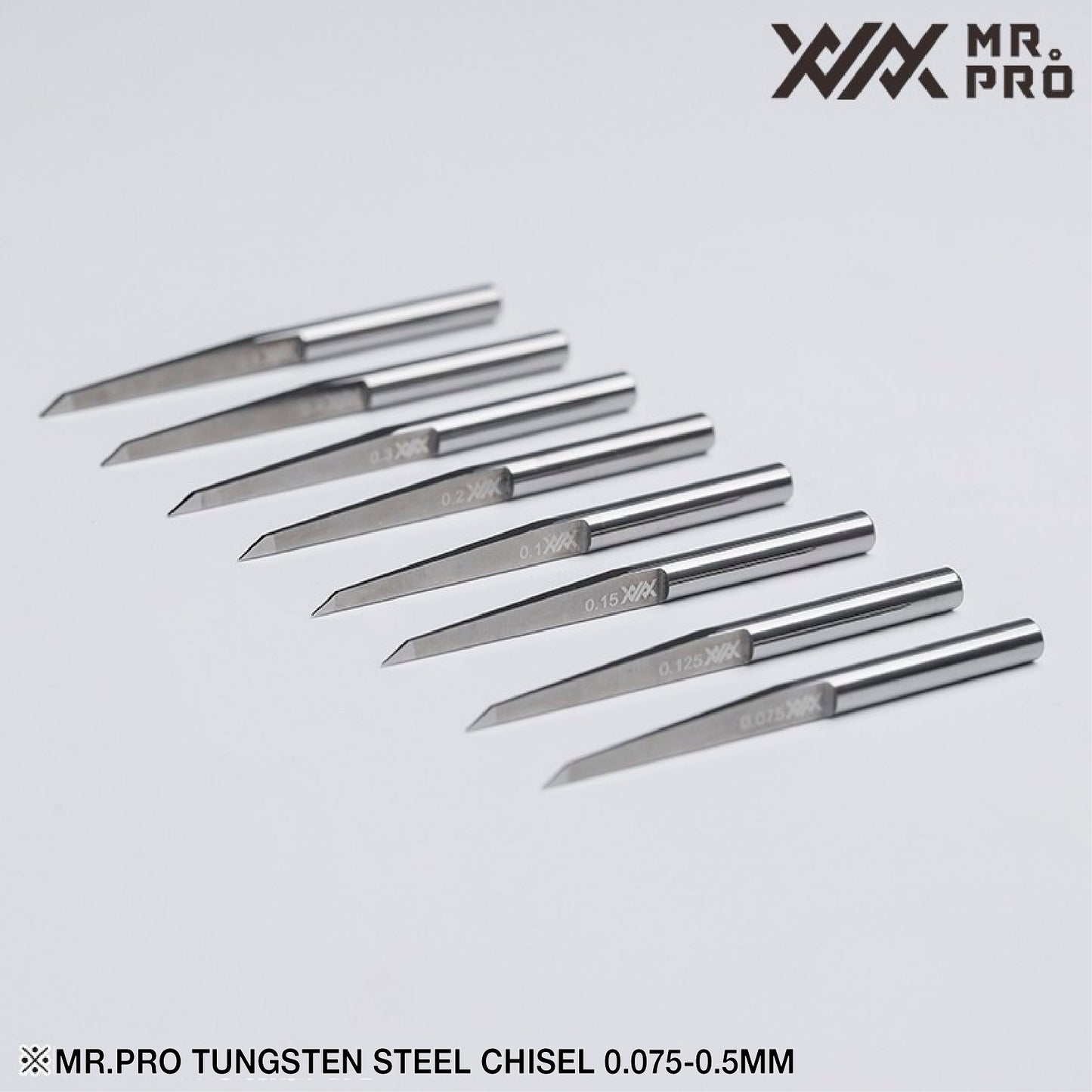 MR.PRO PREMIUM CHISEL xxx series (HARDNESS92.1ra)