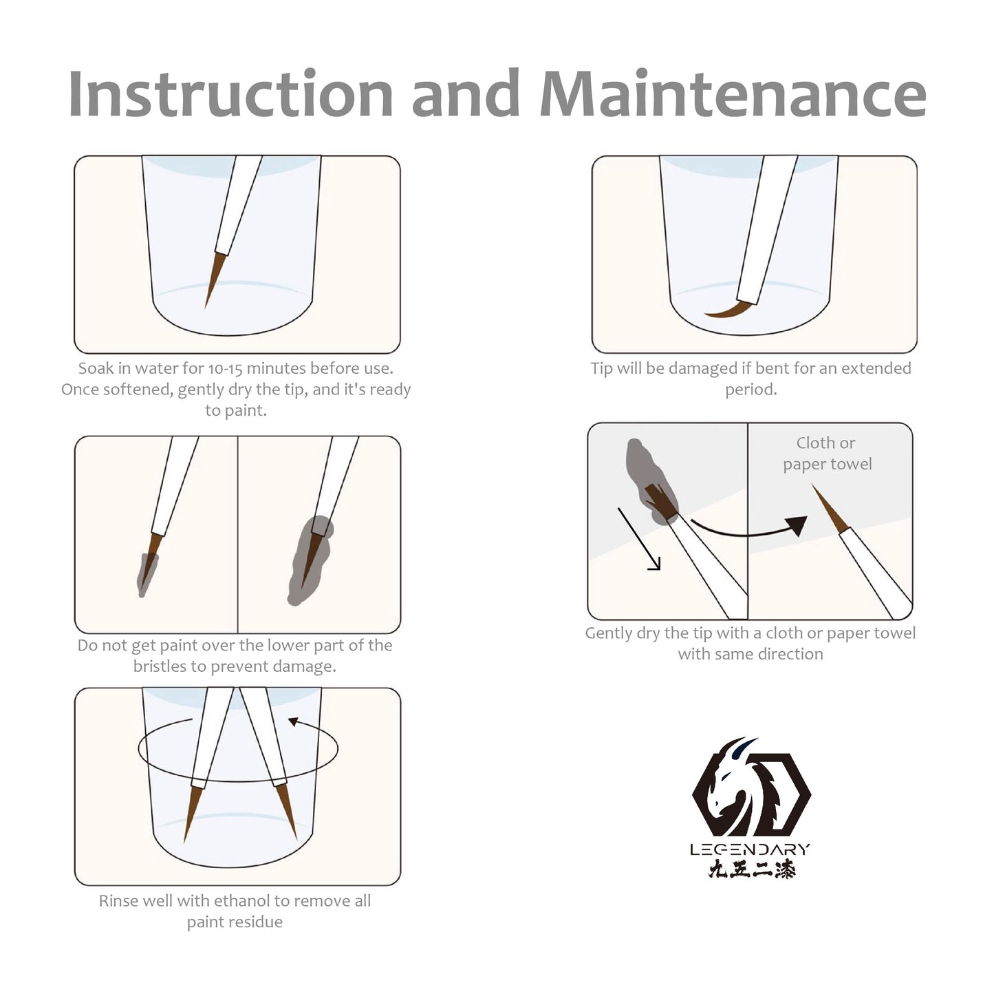 LEGENDARY SPOTTER BRUSH