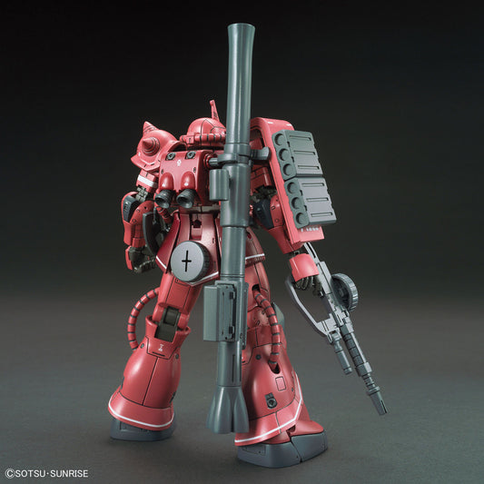 HG 1/144 THE ORIGIN ZAKU II (Red Comet Ver.)