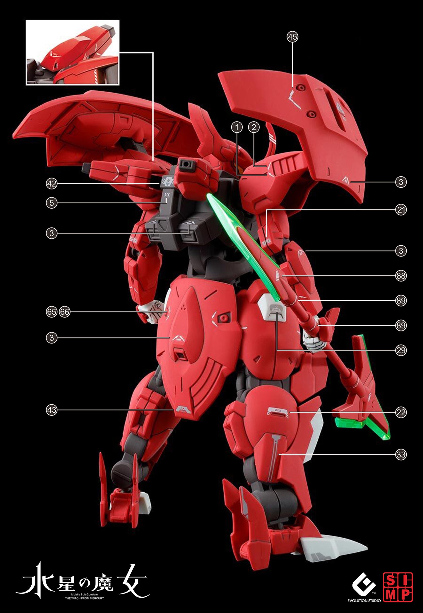 EVO HG Darilbalde UV Water Decal