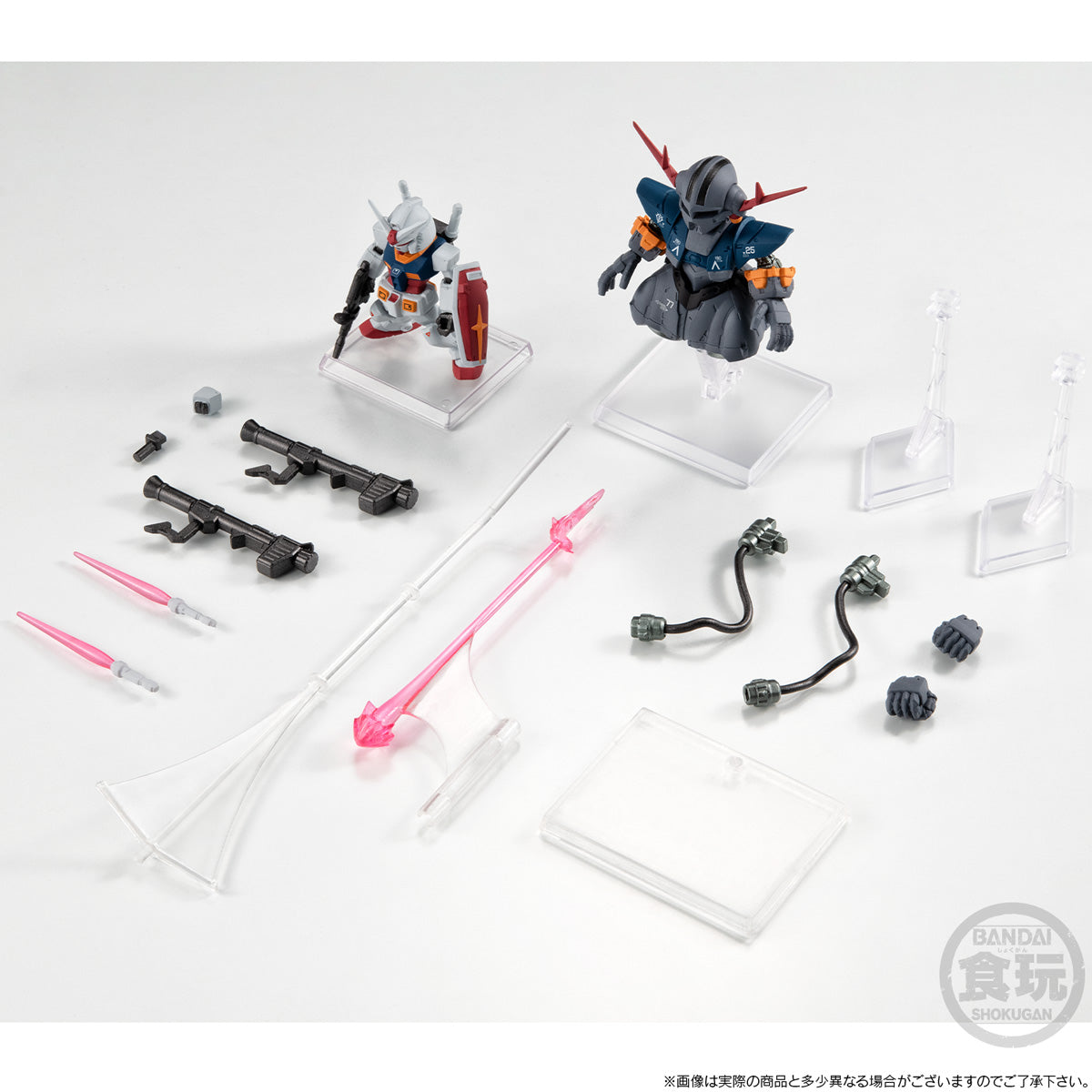 FW GUNDAM CONVERGE CORE MOBILE SUIT GUNDAM LAST SHOOTING SET (METALIC VER.)