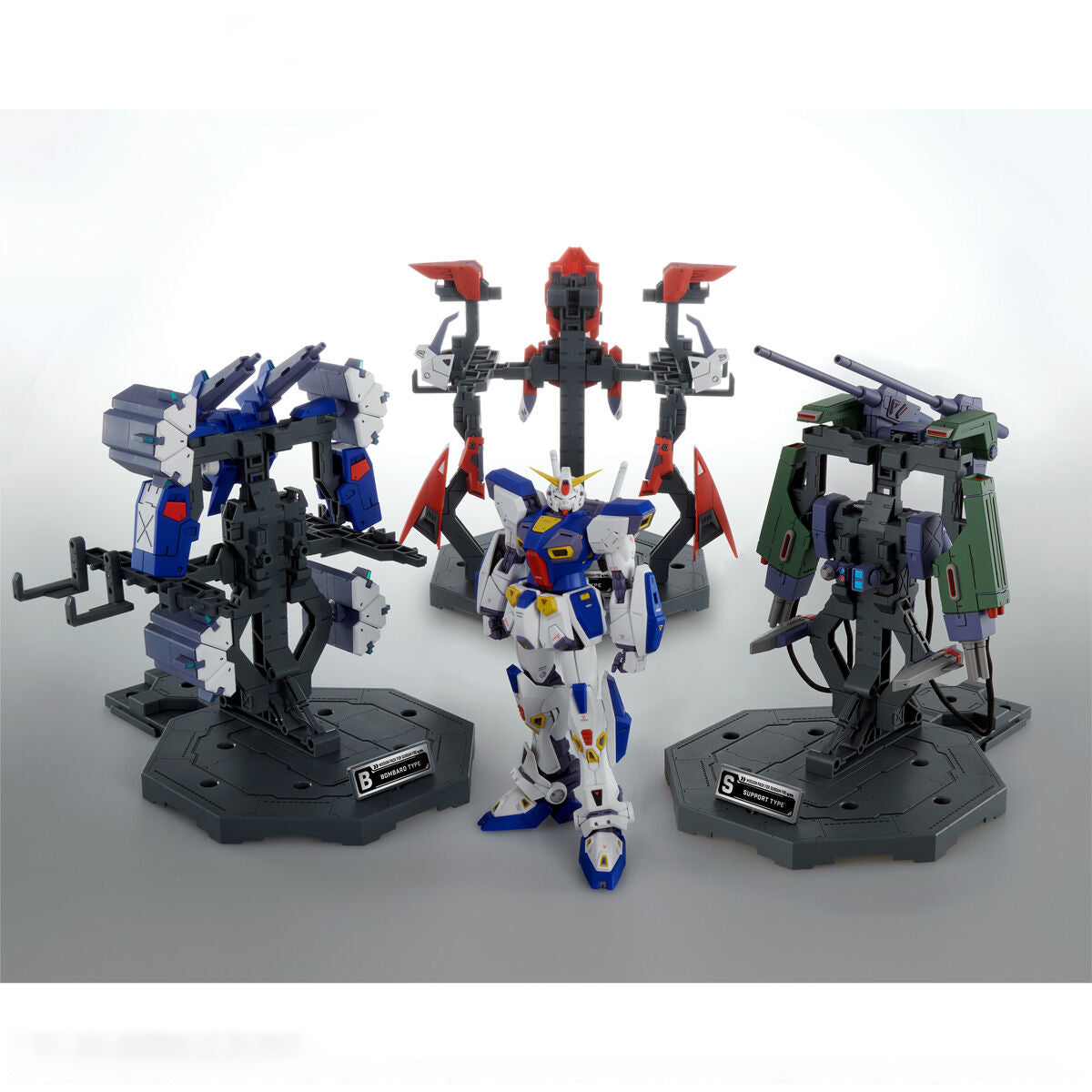 MG 1/100 MISSION PACK HANGAR for GUNDAM F90 TWIN SET