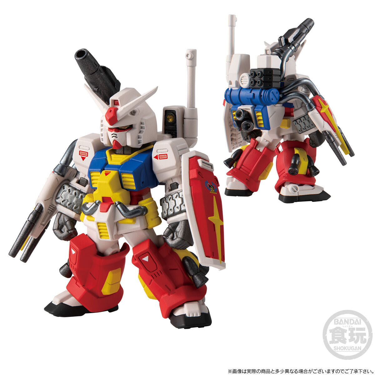 FW GUNDAM CONVERGE:CORE PERFECT GUNDAM & PERFECT ZEONG W/O GUM