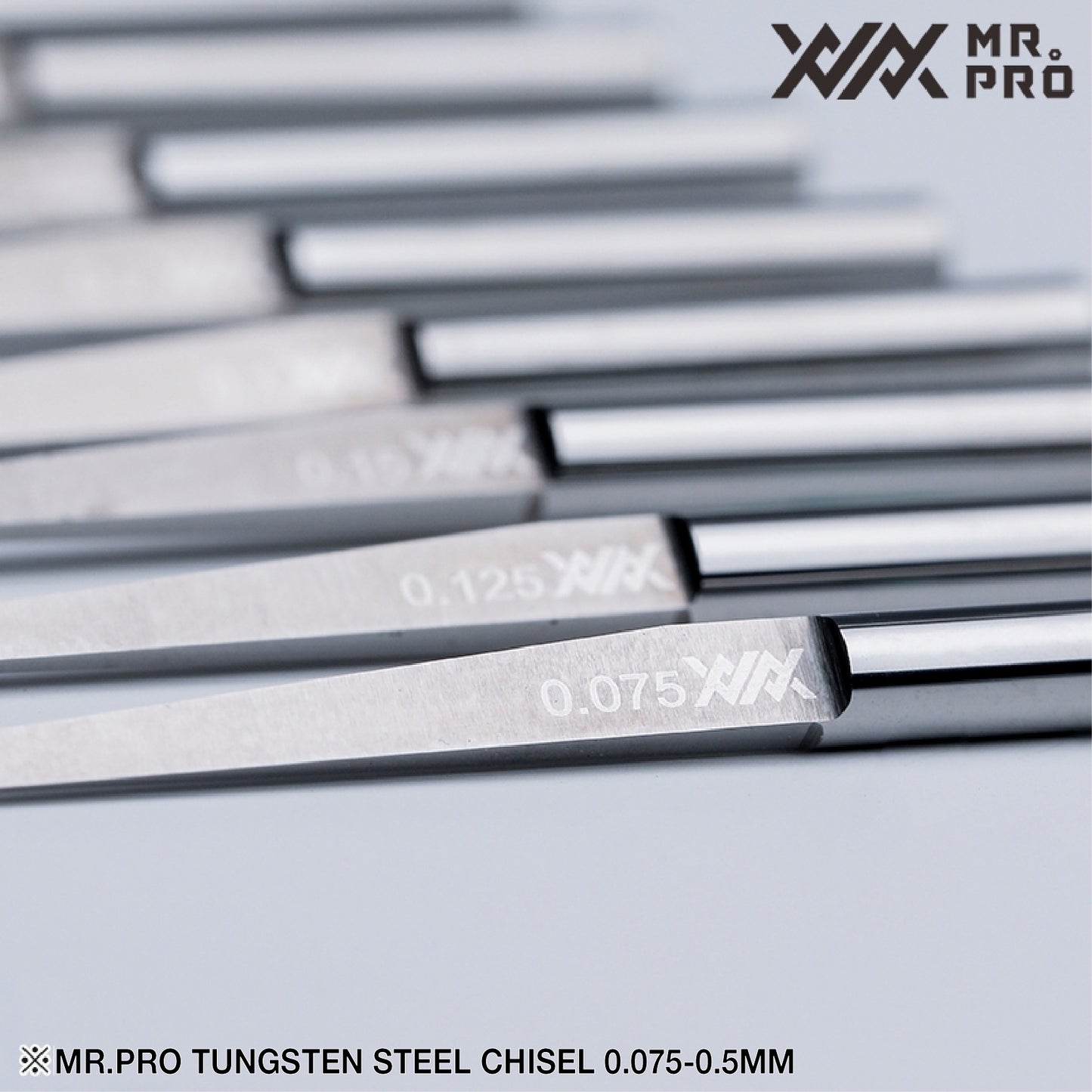 MR.PRO PREMIUM CHISEL xxx series (HARDNESS92.1ra)