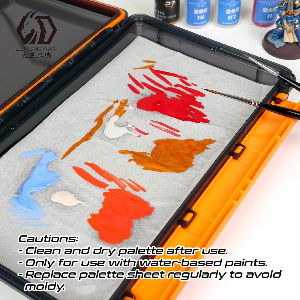 LEGENDARY MODEL PAINT WET PALETTE