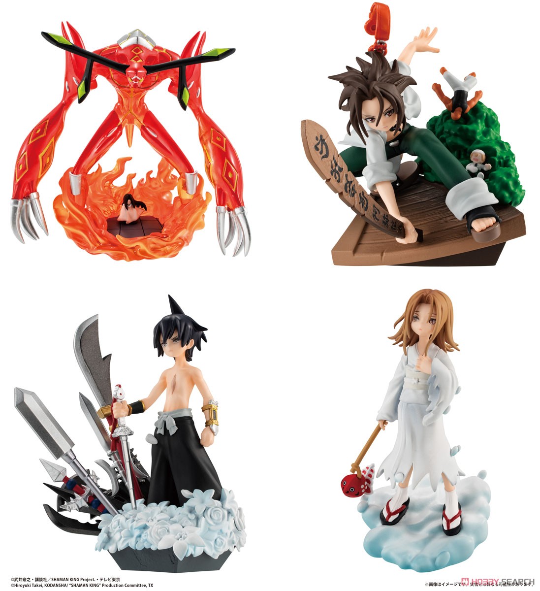 Petitrama Series SHAMAN KING Over Soul Box Set