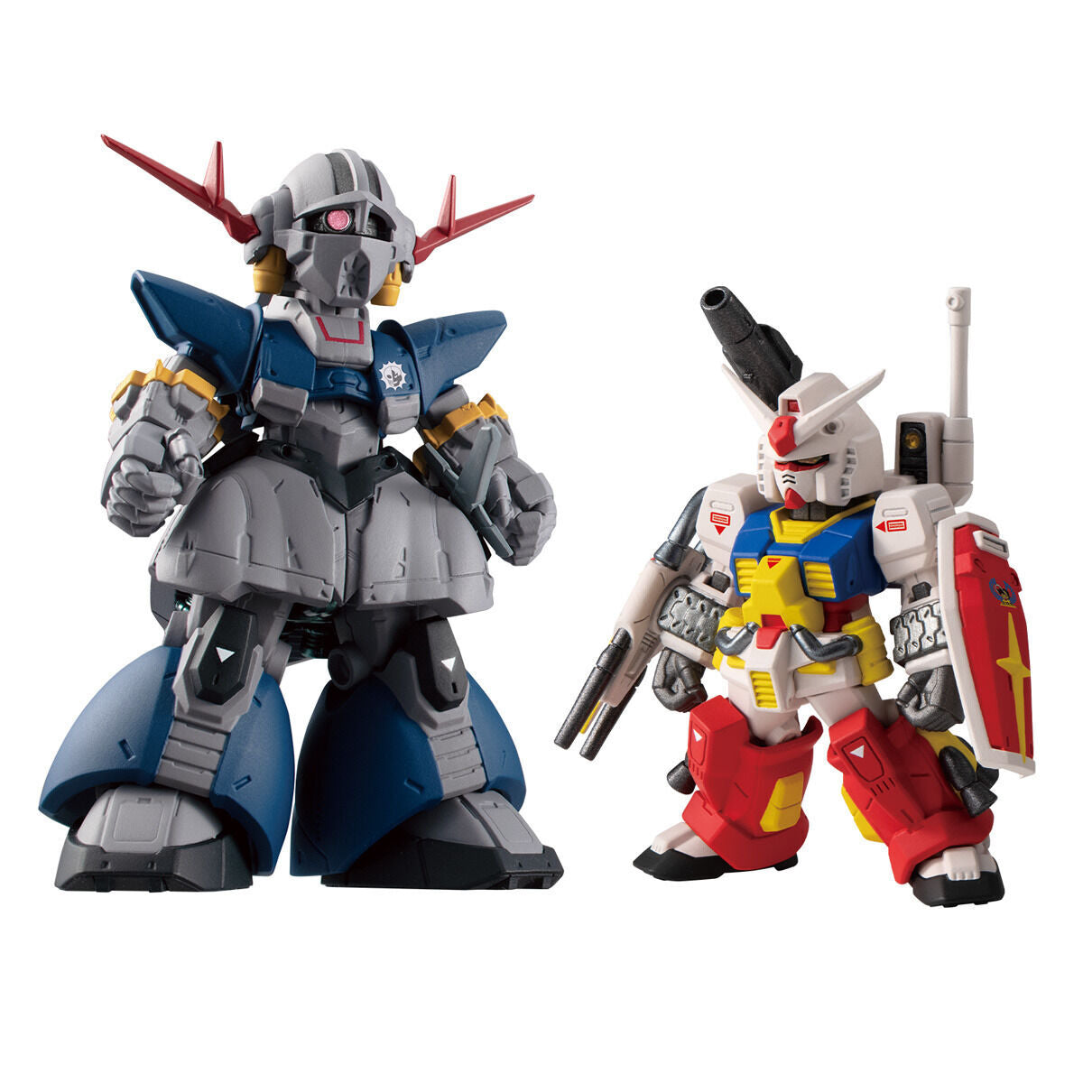 FW GUNDAM CONVERGE:CORE PERFECT GUNDAM & PERFECT ZEONG W/O GUM