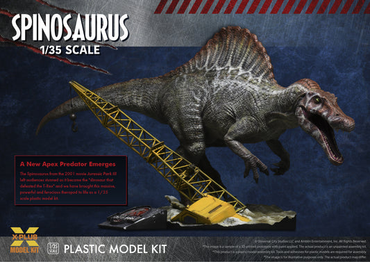 1/35 JURASSIC PARK III SPINOSAURUS DIORAMA