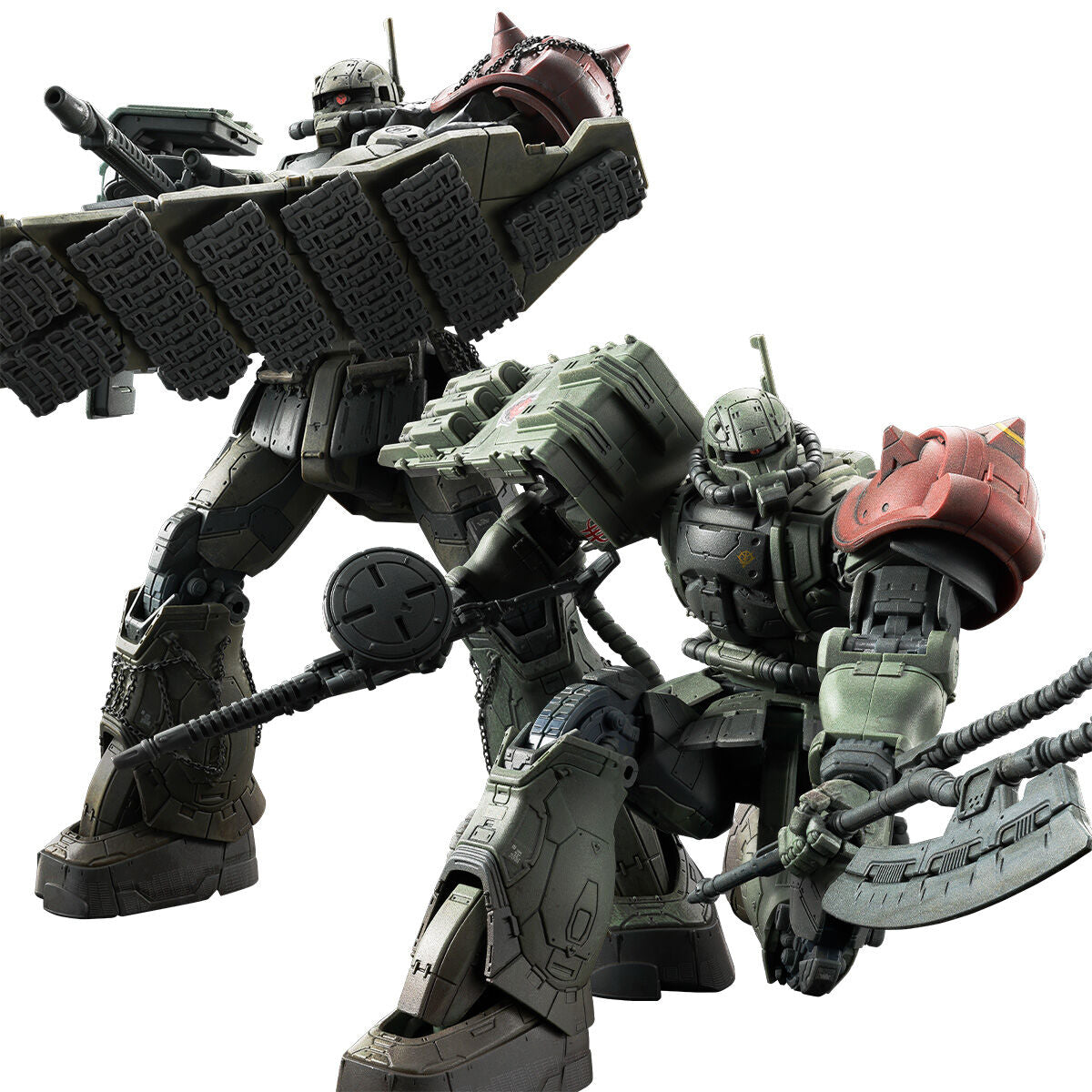 HG 1/144 ZAKU II F TYPE LeSEAN & ZAKU II (UNIDENTIFIED TYPE) LeSEAN (RFV)