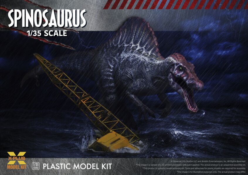 1/35 JURASSIC PARK III SPINOSAURUS DIORAMA