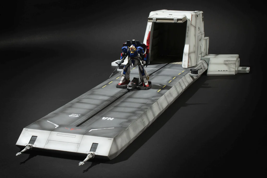 Realistic Model Series: GUNDAM ZZ (1/144 HG series) Nahel Argama catapult deck