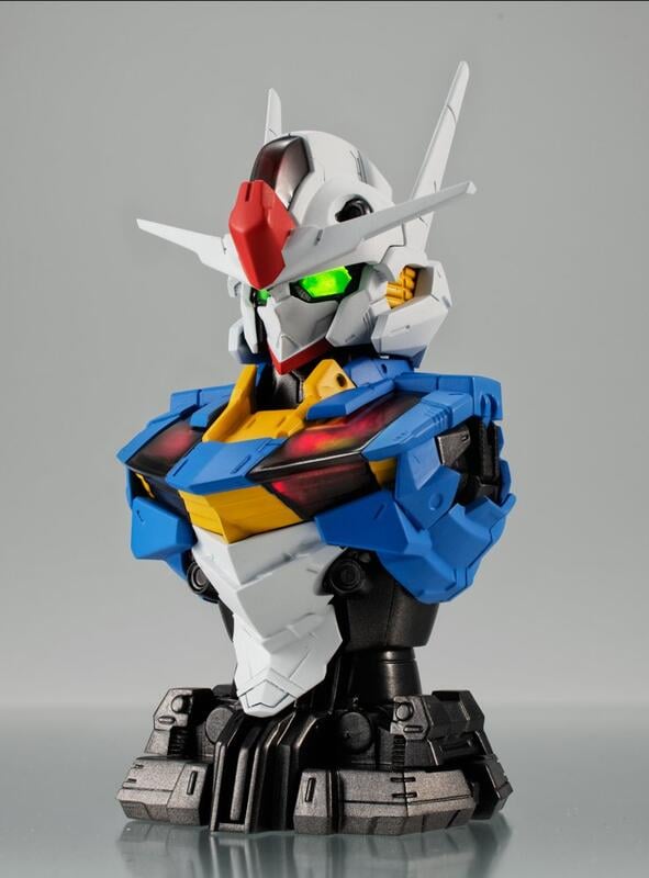 GUNDAM MS MECHANICAL BUST 03 GUNDAM AERIAL SET of 3