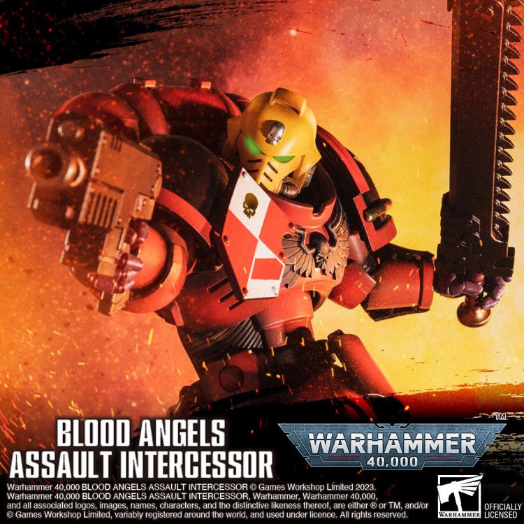 WARHAMMER 40,000 BLOOD ANGELS ASSAULT INTERCESSORS