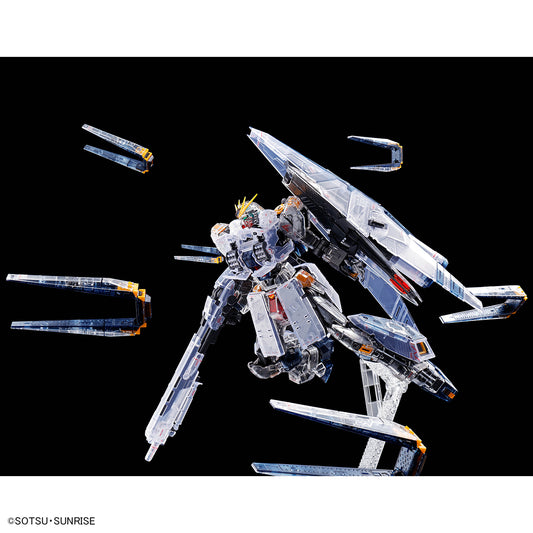 Gundam Base Limited RG 1/144 RX-93 Nu Gundam HWS Clear Color (Water Damaged on box)