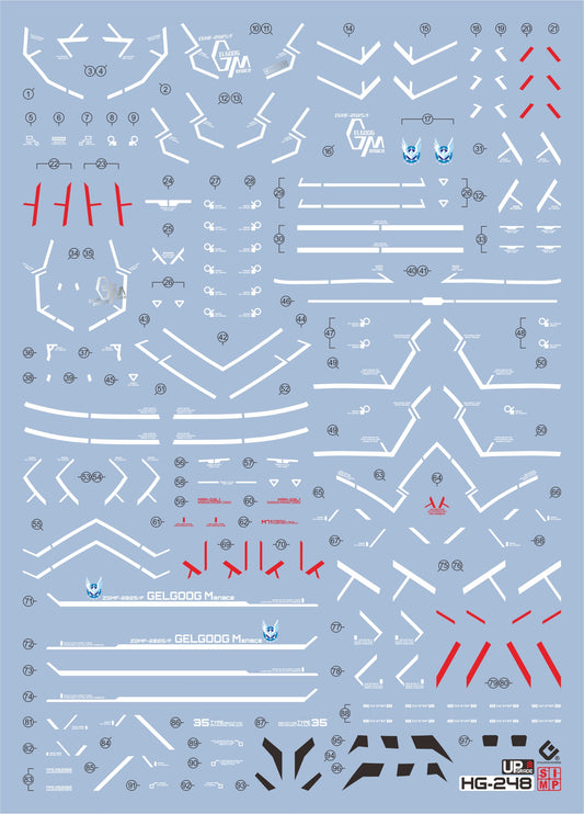 EVO HG Gelgoog Menace UV Water Decal