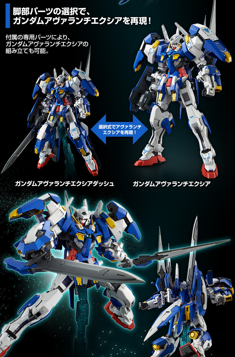 MG 1/100 GUNDAM AVALANCHE EXIA