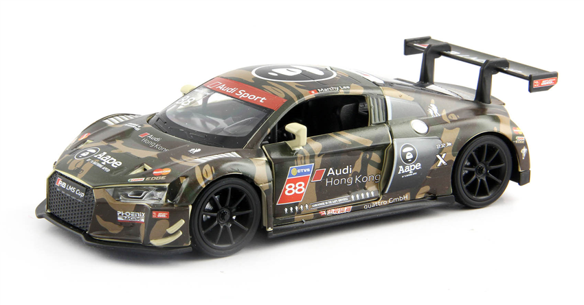 RMZ Hobby PopRace Die-cast 1:32 Audi R8 LMS Aape Camouflage Green