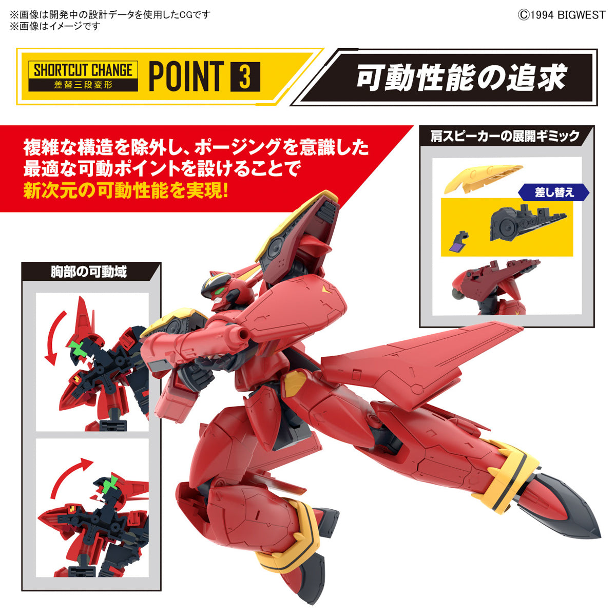 HG 1/100 VF-19 CUSTOM FIRE VALKYRIE WITH SOUND BOOSTER