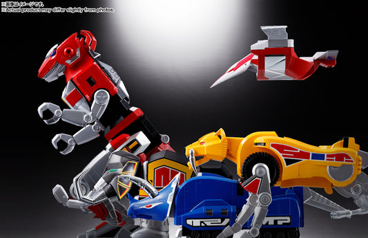 SOUL OF CHOGOKIN GX-72 DAIJYUJIN & GX-78 DRAGON CEASER Mighty Morphin' Megazord