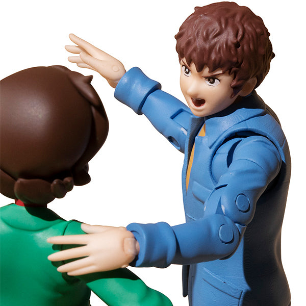 G.M.G. MOBILE SUIT GUNDAM Earth Federation 07 Amuro Ray & Frau Bow