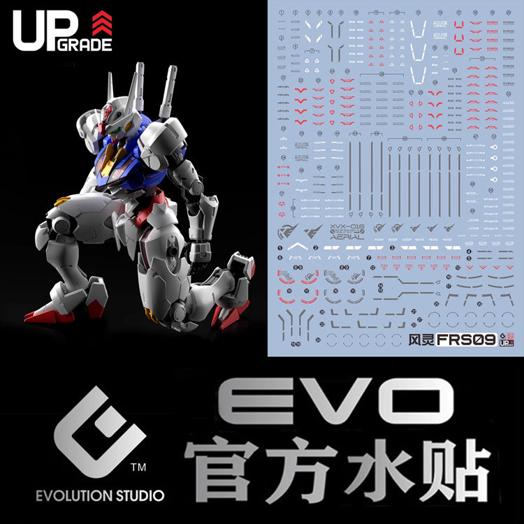 EVO FM Gundam Aerial UV Water Decal