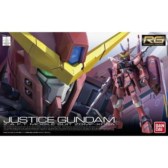 RG 1/144 ZGMF-X09A JUSTICE GUNDAM