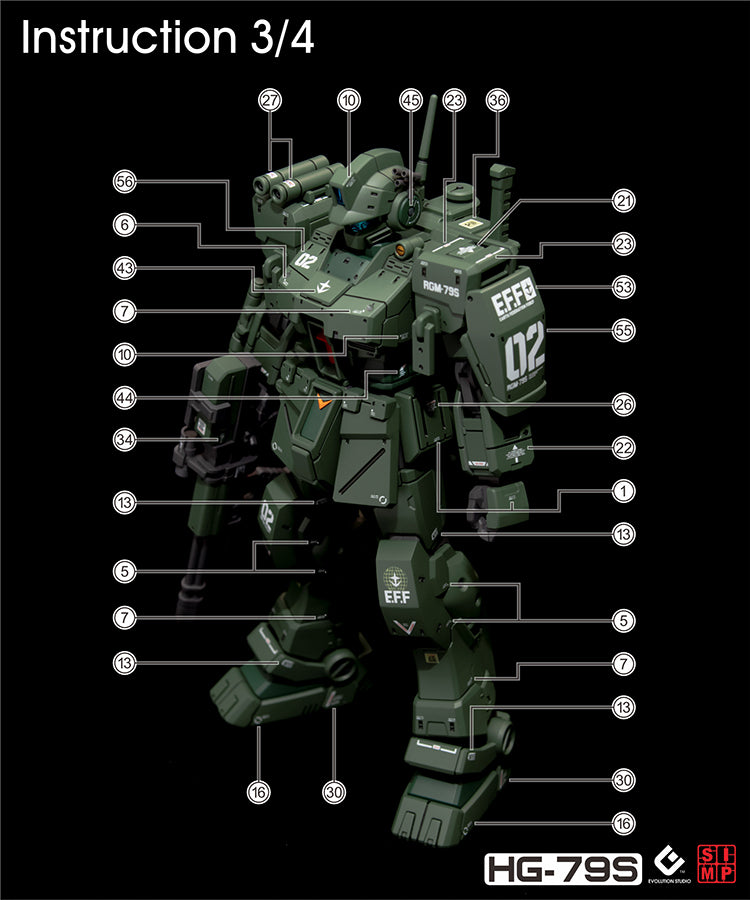 EVO HG GM Spartan UV Water Decal