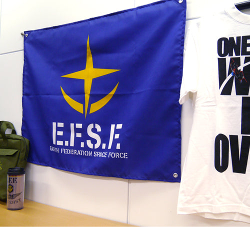 Mobile Suit Gundam Earth Federation Army Military Flag 90x64cm