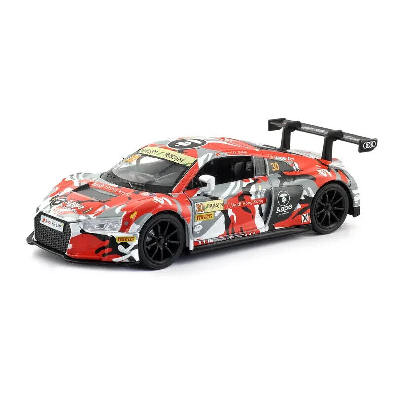 RMZ Hobby PopRace Die-cast 1:32 Audi R8 LMS Aape Camouflage Red