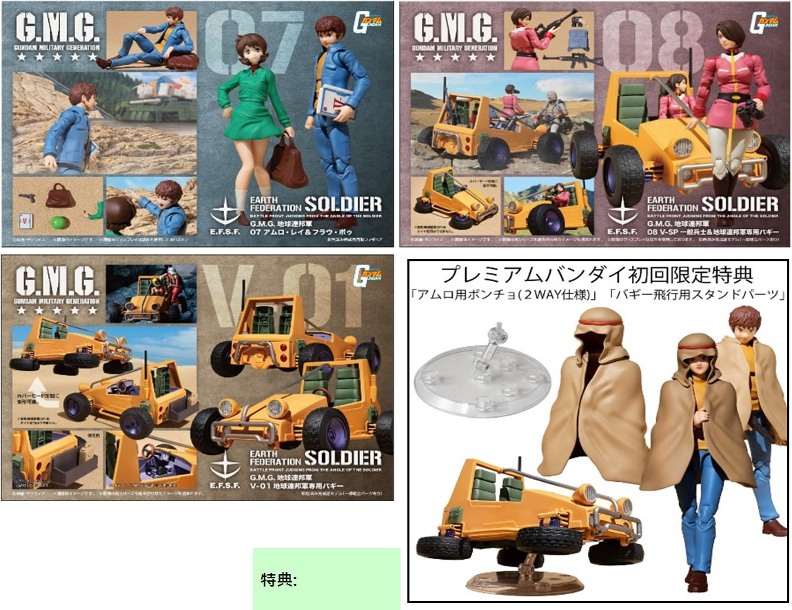 G.M.G. MOBILE SUIT GUNDAM Earth Federation 07+08V-SP box set�iSpecial�j