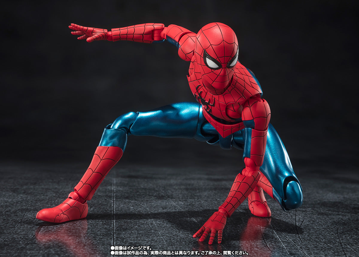 S.H.Figuarts No Way Home Spider Man (New Red & Blue Suit)