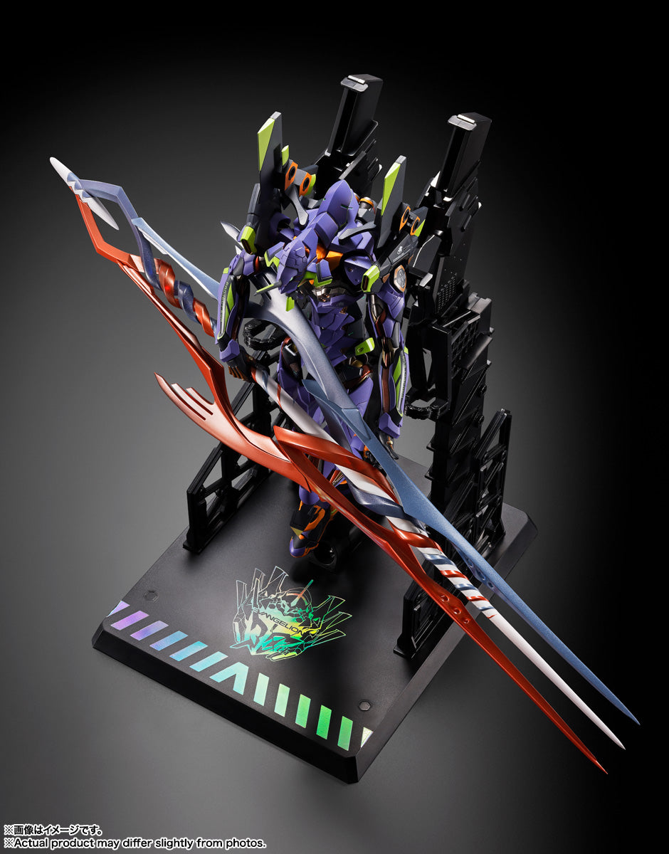 METAL BUILD EVANGELION TEST TYPE-01 30th with the spear of Gaius
