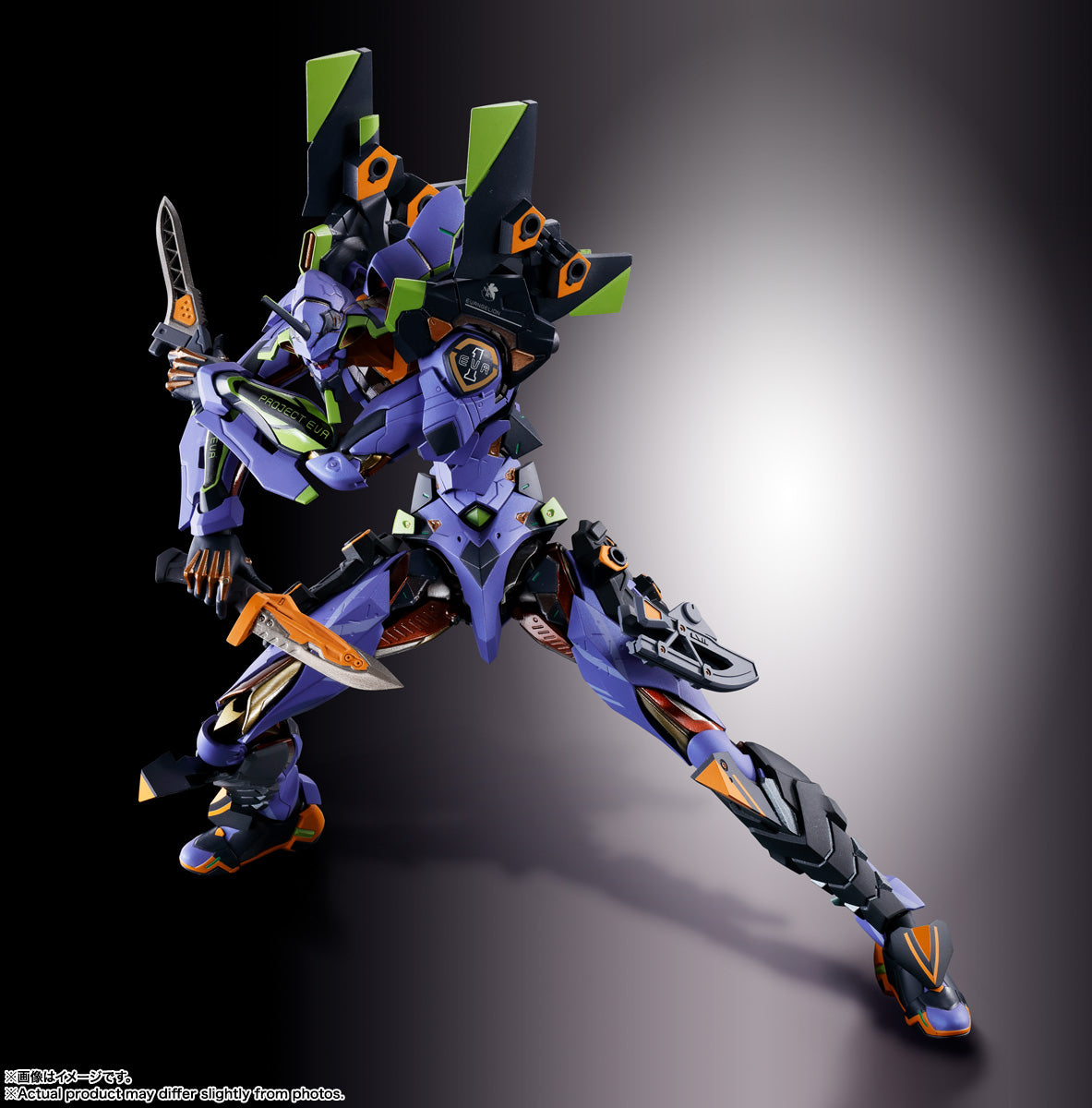 METAL BUILD EVANGELION TEST TYPE-01 30th with the spear of Gaius