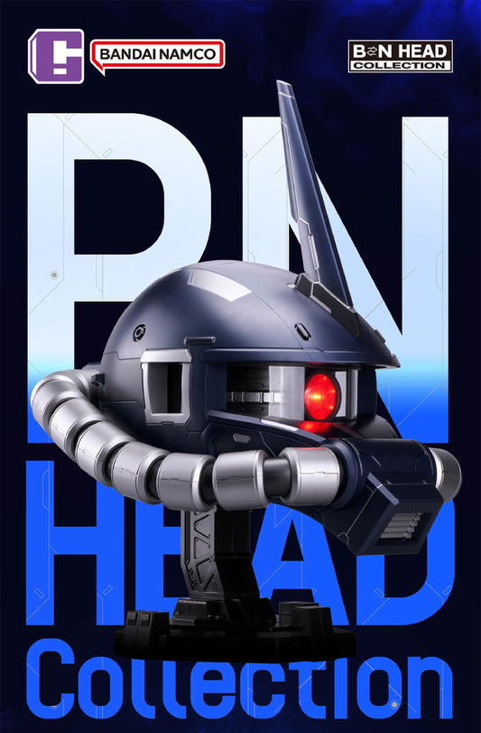 BN HEAD COLLECTION MS-06R BLACK TRI-STARS' ZAKU II