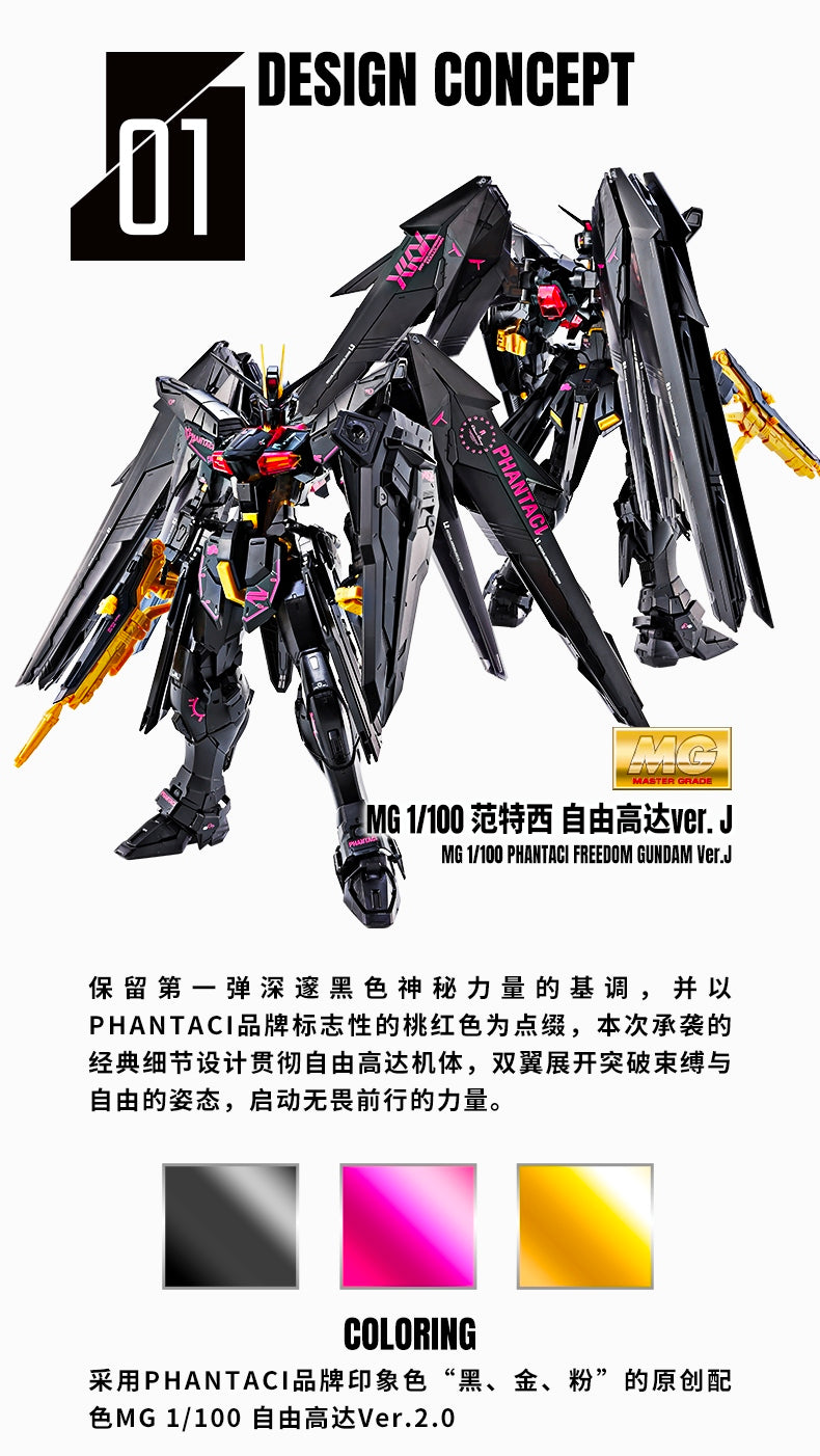 MG 1/100 PHANTACI FREEDOM GUNDAM Ver.J