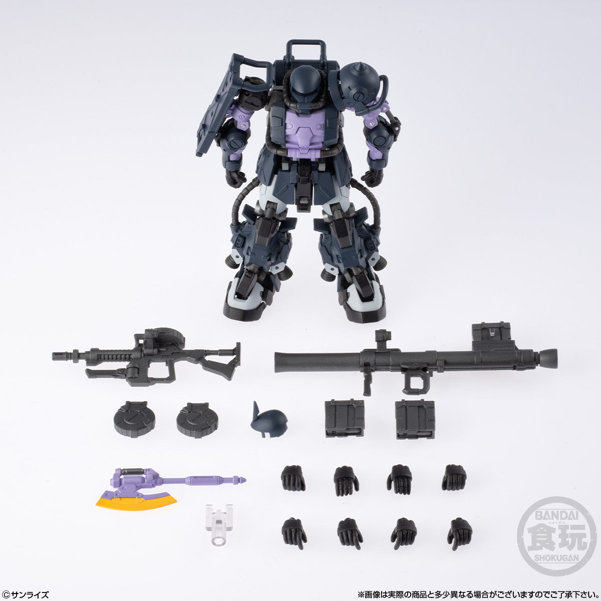 GUNDAM ARTIFACT PRO FULL ARMOR GUNDAM BLACK TRI-STARS ZAKU II